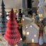 Sapin de Noël en carton pliable, une décoration éco-responsable et moderne pour un Noël original.